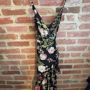 Floral NWT wrap dress